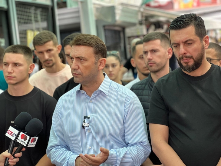 Османи: Бит Пазар е срцето на економијата на Чаир, ќе му го вратиме достоинството