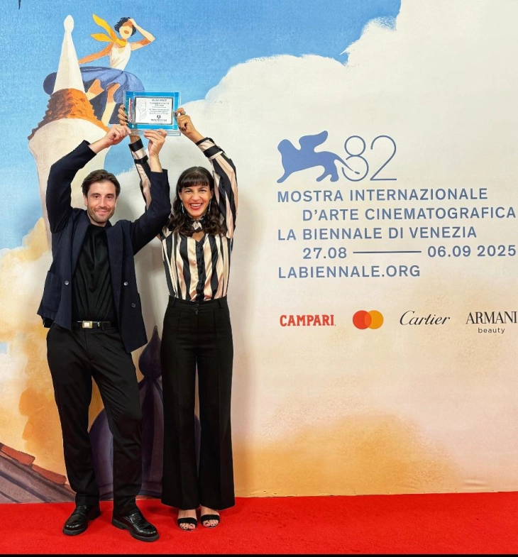 „Силјан“ на Тамара Котевска ја освои „Наградата на Музата“ на Филмскиот фестивал во Венеција