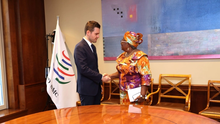 Minister Mucunski meets WTO Director-General Okonjo-Iweala