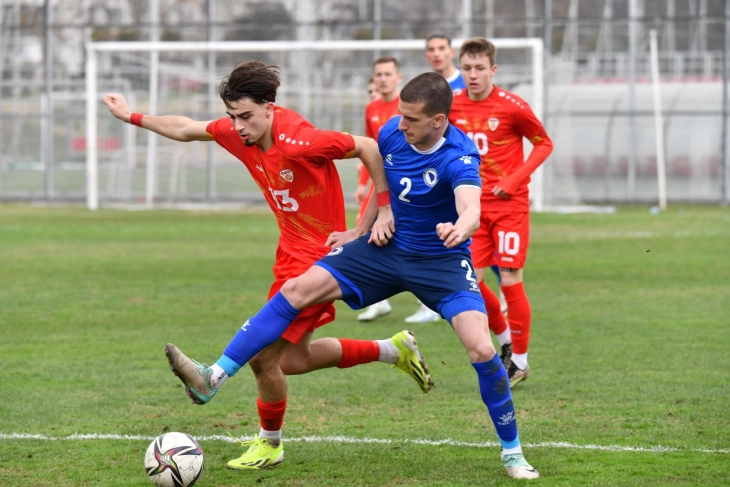 Втор триумф против БиХ на македонските фудбалери до 19 години