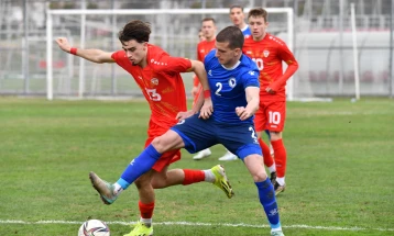 Втор триумф против БиХ на македонските фудбалери до 19 години