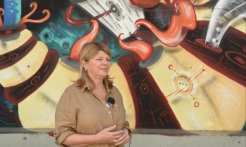 Шукова: 100 мурали за поубаво Скопје