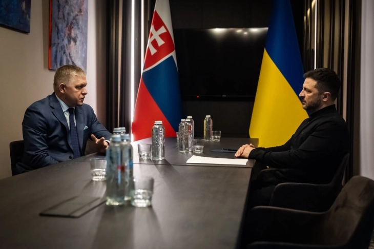 Фицо со Зеленски: Имаме различни ставови, но нашите односи се предодредени да имаат посилен карактер