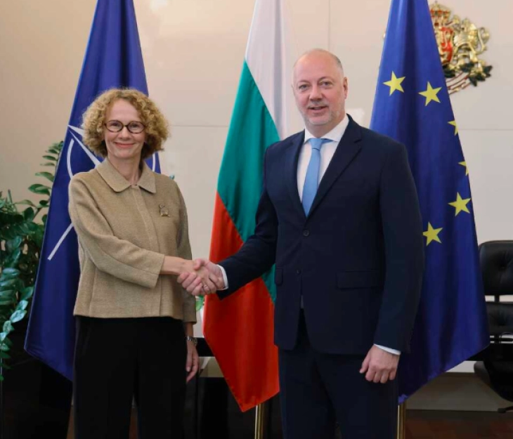 Премиерот на Бугарија Росен Жељазков и заменик-генералниот секретар на НАТО, Радмила Шекеринска, разговараа за улогата на Бугарија во Алијансата