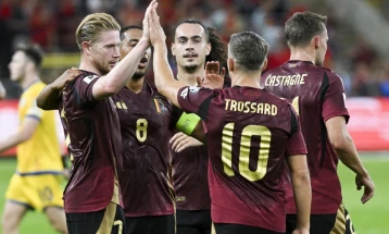 Белгија се проби на второто место на табелата