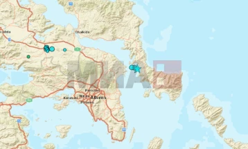 Земјотрес со јачина од 5,2 степени во јужниот дел на грчкиот остров Евија – почувствуван и во Атина