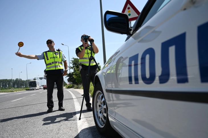 МВР: Септември почна со 5.171 сообраќаен прекршок, приведени 32 возачи