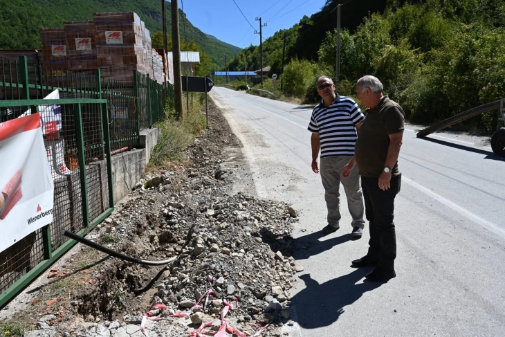 Во завршна фаза водоводот за дел од село, Могорче, набрзо капитален проект за целото село