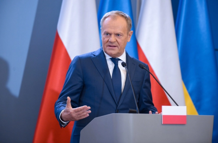 Tusk says Poland in contact with NATO over airspace violation