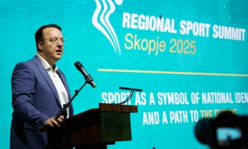 Nikoloski: Gov’t is strongly committed to sports, investing nationwide