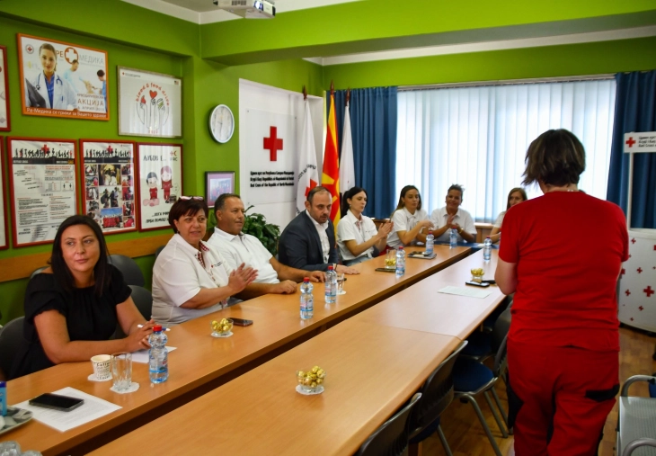 Ѓоргиевски: Град Скопје и Црвен крст ќе воспостават силен сојуз за хуманост и грижа