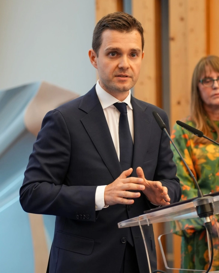 Fjalim i ministrit Mucunski në ngjarje solemne në Strasburg me rastin e Ditës së Pavarësisë dhe 30 vjetorit të anëtarësimit në Këshillin e Evropës