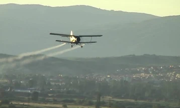 Dy ditët e ardhshme do të realizohet dezinsektim ajror kundër mushkonjave në rajonin e qytetit të Shkupit