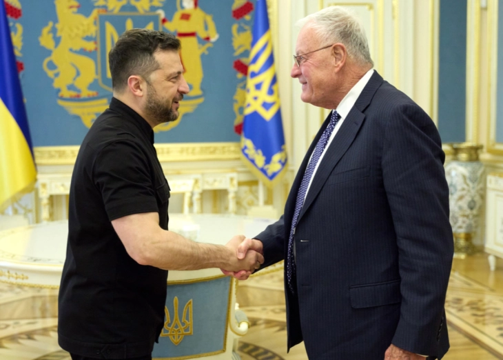 Во Киев средба Зеленски - Келог