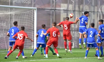 У18: Македонските фудбалери против Индонезија и Унгарија