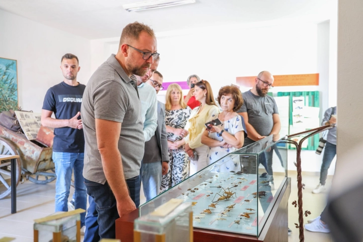 Министерот Љутков изврши увид во реализацијата тековните и планираните проекти во Дојран и Гевгелија