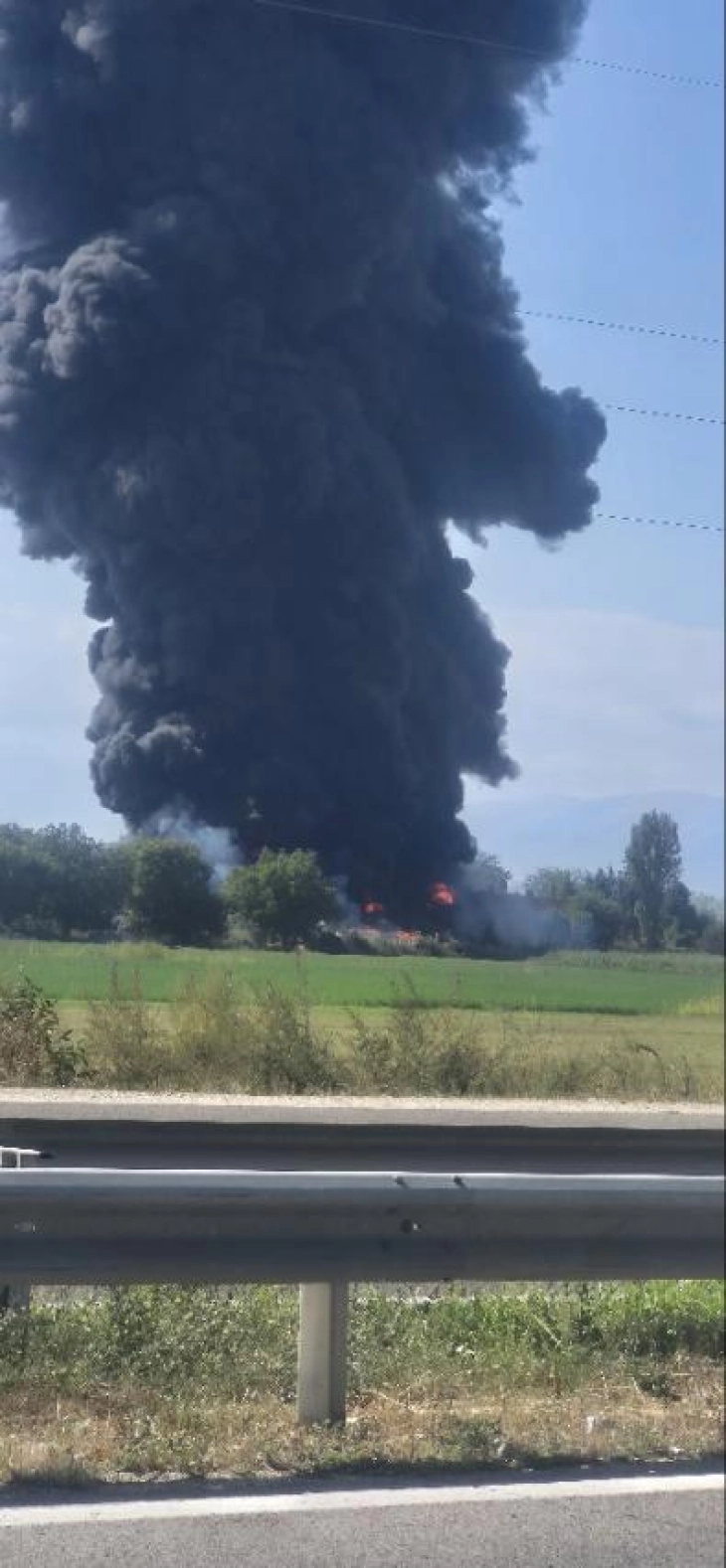 Fires in Trubarevo village and Gorno Lisiche settlement