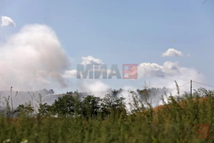 Полицијата одзела документација и извршила разговори со вработени во депонијата Дрисла откако таму избувна пожар