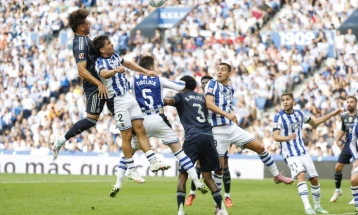 Реал со фудбалер помалку го победи Сосиедад