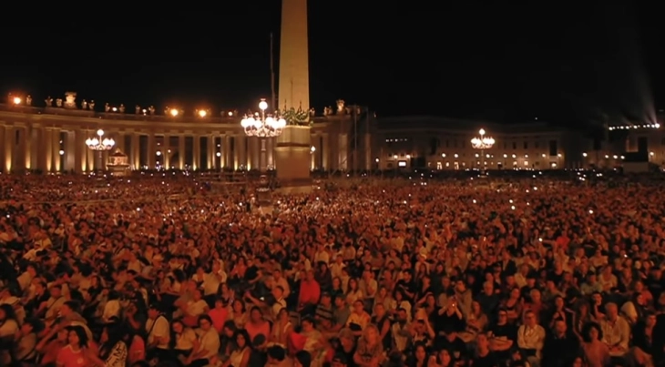 Прв концерт на плоштадот „Свети Петар“ во Ватикан по две илјади години