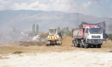 ДЗС: Од опожарениот простор во Трубарево има слабо чадење од само неколку места
