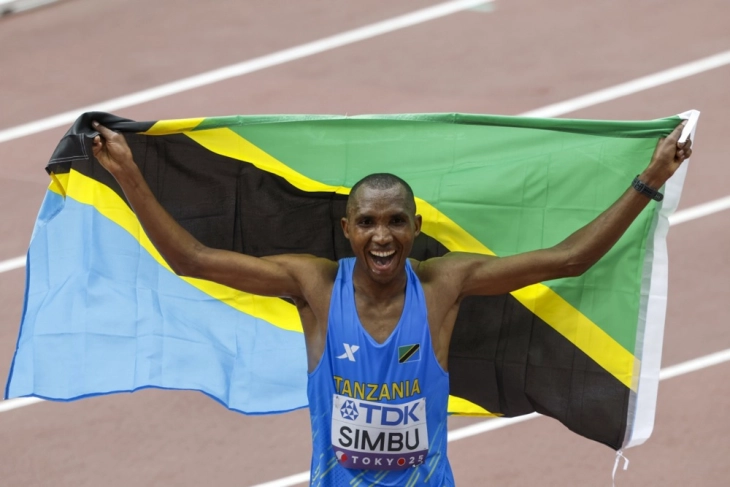 Симбу победник, Ивановски заврши на 58. место на маратонот на СП во Токио