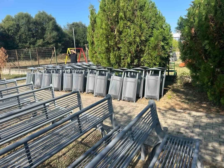 Делчево доби нова урбана опрема за уредување на јавните простори