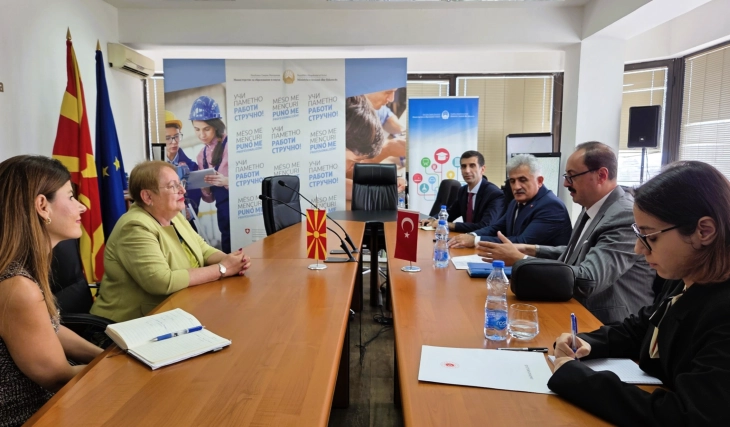 МОН: Се продлабочува образовно - научната соработка меѓу Македонија и Турција