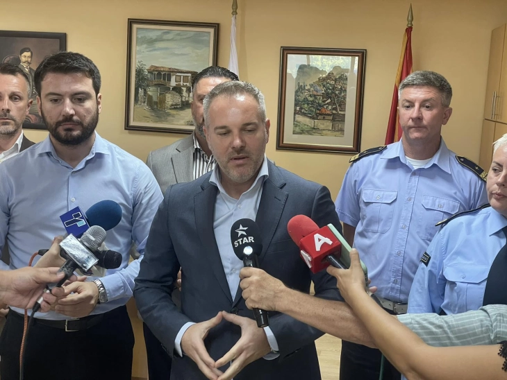 Директорот на Бирото за јавна безбедност  во посета на Штип