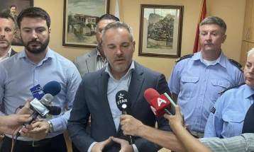 Директорот на Бирото за јавна безбедност  во посета на Штип