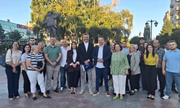 Промени и реална програма за Куманово, најавија кандидатот за градоначалник и носителот на листа од СДСМ