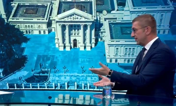 Мицкоски: Левица со измама манипулираат, лажеа дека не купиле деловен простор, велат дека се неподмитливи, а земаат пари од разни страни