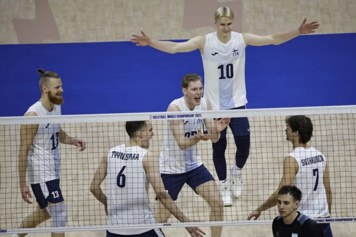 СП одбојка: Финска го совлада олимпискиот првак во одбојка