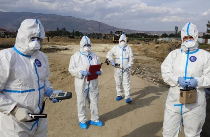 ИЈЗ: Нема радиоактивност во водата и опасни тешки метали во почвата по пожарот во Трубарево