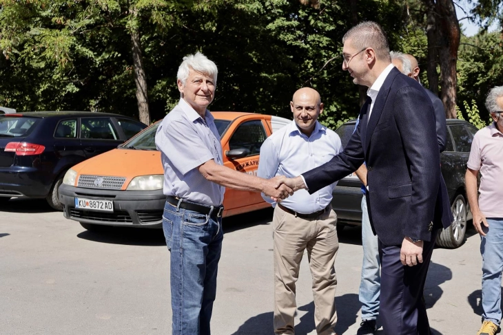 Мицкоски: Околу 12 милиони евра вложуваме во Куманово за инфраструктурни проекти