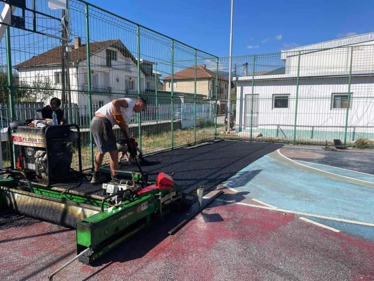 Во Гостивар започна реконструкција и изградба на шест спортски терени