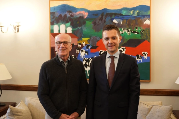 Minister Mucunski meets U.S. Senator Welch during Washington visit