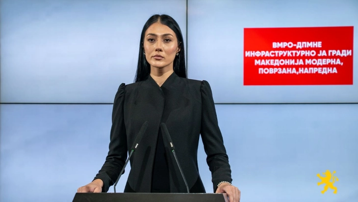 Андоновска: ВМРО-ДПМНЕ инфраструктурно ја гради Македонија модерна, поврзана, напредна 