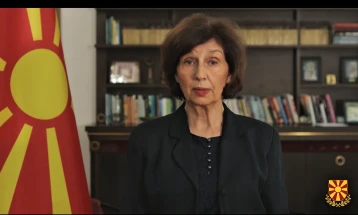 Video porosi nga presidentja Siljanovska - Davkova me rastin e 80-vjetorit të themelimit të OKB-së