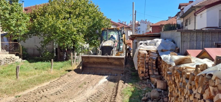 Реконструкција на улицата „8-ми март“ во Берово