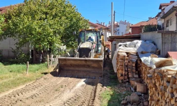 Реконструкција на улицата „8-ми март“ во Берово