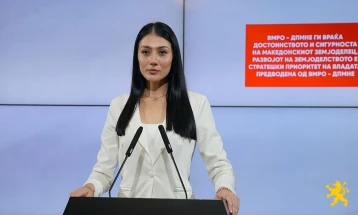 Андоновска: ВМРО-ДПМНЕ ги враќа достоинството и сигурноста на македонскиот земјоделец, развојот на земјоделството е стратешки приоритет на Владата 