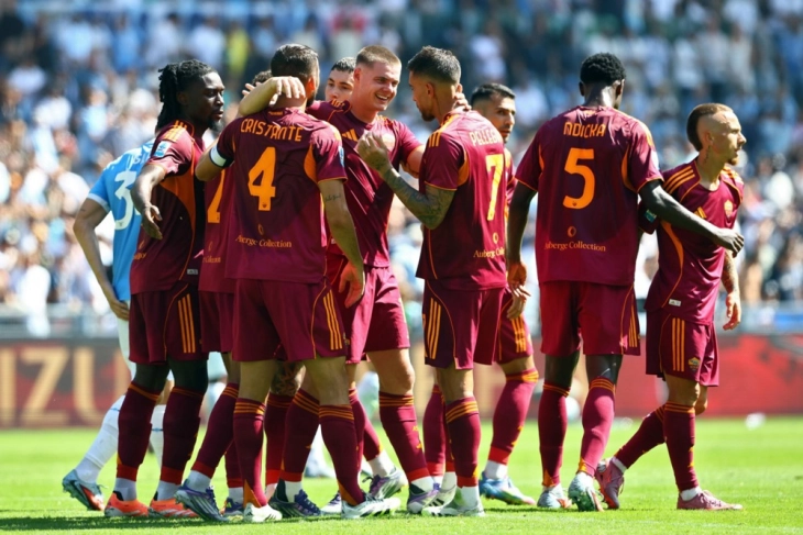 Рома го победи Лацио во градското дерби