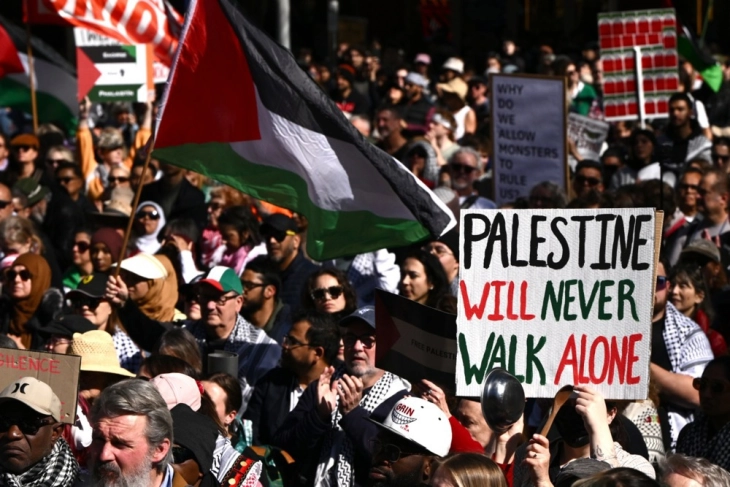 Britania e Madhe, Kanadaja dhe Australia e njohën Palestinën si shtet sovran