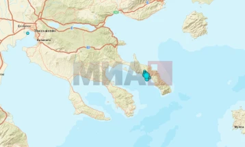 Земјотрес со јачина од 4.8 степени во близина на Света гора