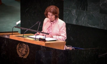 Сиљановска – Давкова: Ако сме сериозни во врска со мирот, тогаш време е да го довериме кормилото на ОН на жена