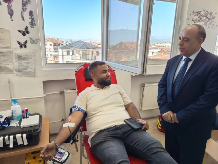 Крводарителска акција во поликлиника Шуто Оризари