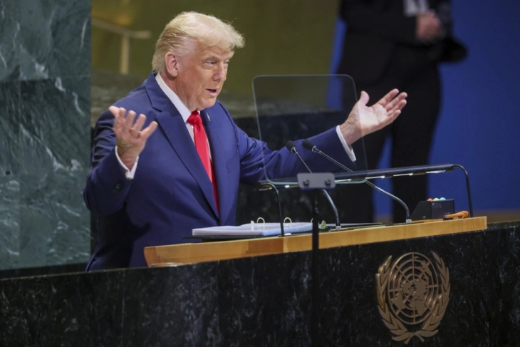 Trump calls for war in Gaza to stop in UNGA speech