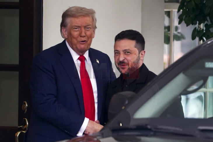 Започна средбата меѓу Трамп и Зеленски во Њујорк