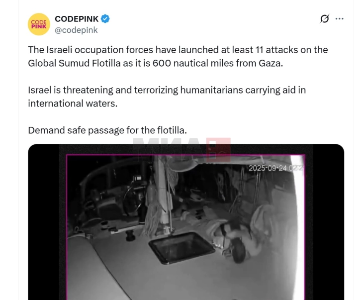 Flotiljet me ndihmë për Gazën sulmohen me dronë dhe shpërthyes